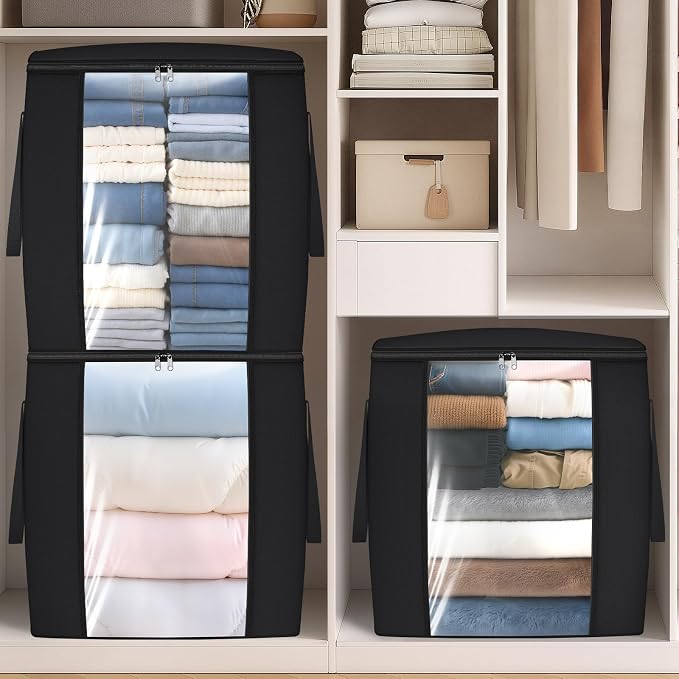 TasticTotes 120L Extra Large Blanket Clothes Storage Bags, 1 Pack | Foldable - Image 7