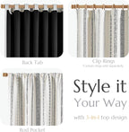 jinchan Boho Blackout Curtains 90 Inches Long - Image 5