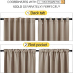 NICETOWN Blackout Curtain Panels - Image 3