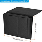 PATIKIL 11in Bedside Caddy, Bed Caddy Bedside Organizer Hanging 5 Pocket Soft - Image 2