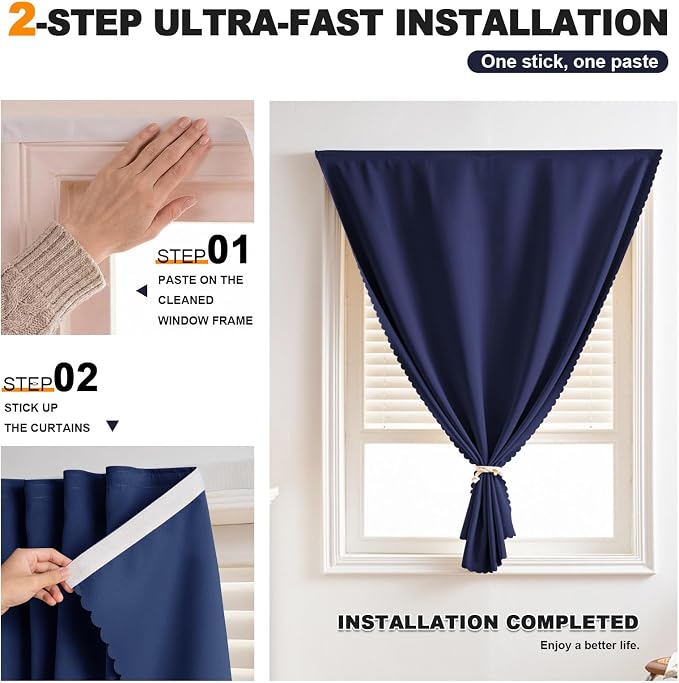 Blackout Curtains Adhesive - Image 2
