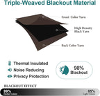 ChrisDowa Blackout Curtain 70 Inch Wide - Image 4
