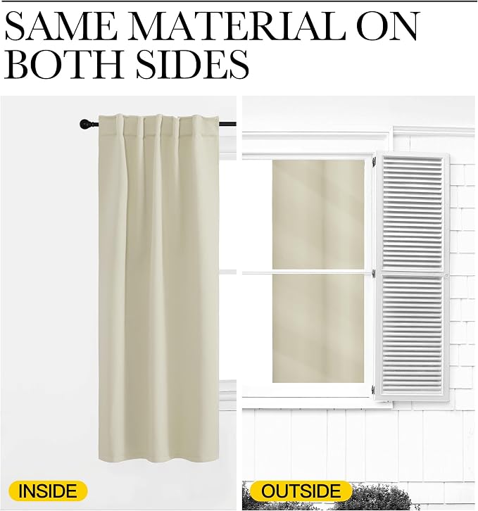 NICETOWN Blackout Window Curtains - Image 6