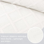 Exclusivo Mezcla Quilts Queen Size, Modern Striped Pattern, Lightweight Bedding - Image 4