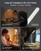 Glocusent 38 LED Clip On Light, 5W Eye Caring Book Lights - Image 3