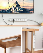 360° Mountable Surge Protector Power Strip - Image 4