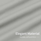 Easy-Going Thermal Grommet Curtains, 2 Panels 34x72 in, Noise Reduction - Image 6