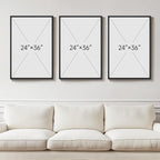 Large 3D Textured Framed Neutral Abstract Wall Art - Image 3