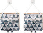 2 Pack Wall Hanging Organizer Bags Over The Door Closet Organizer by Alunsito