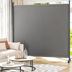 Room Divider Single Panel, 6FT Large Privacy Screen by Yettsoy