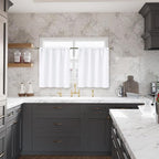 BGment White Curtains 45 Inches Length - Image 2