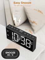 Digital Alarm Clock for Bedroom - Image 3