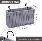 Cotton Rope Woven Bedside Caddy - Image 2
