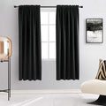 99% Blackout Curtains for Windows by DONREN