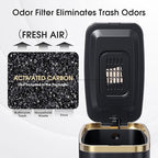 CEROELDA Small Bathroom Trash Can - Image 3