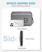 BAGSMART Large Electronics Organizer Travel Case - Image 5
