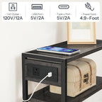 HOOBRO Small Narrow Side Table - Image 7