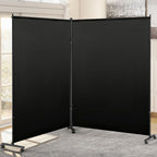 2 Panels Room Divider/Privacy Screen 5FT*6FT by Unknown