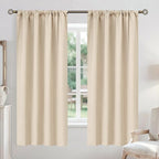 BGment Champagne Blackout Curtains 63 Inches Length by BGment