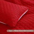 Exclusivo Mezcla Reversible Twin Quilt Bedding Set, Soft Microfiber, All Season - Image 5