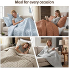 Beige Quilt King Size Bedding Sets - Image 7