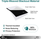 ChrisDowa Blackout Curtains Door Curtain - Image 4