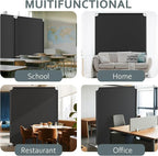 Room Divider for Privacy Protection，Black - Image 3