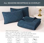 Exclusivo Mezcla Quilts Queen Size, Modern Striped Pattern, Lightweight Bedding - Image 6