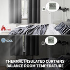 BGment Small Blackout Curtains 30 Inch Length - Image 5