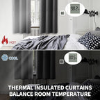 BGment Blackout Curtains 40 Inches Long - Image 4