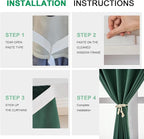 Magic Tape Blackout Curtains - Image 2