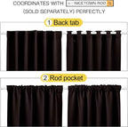 NICETOWN Blackout Curtain Panels Window Draperies - Image 3