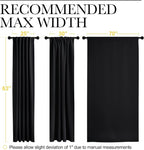 NICETOWN Halloween Black Out Curtain Panels - Image 7
