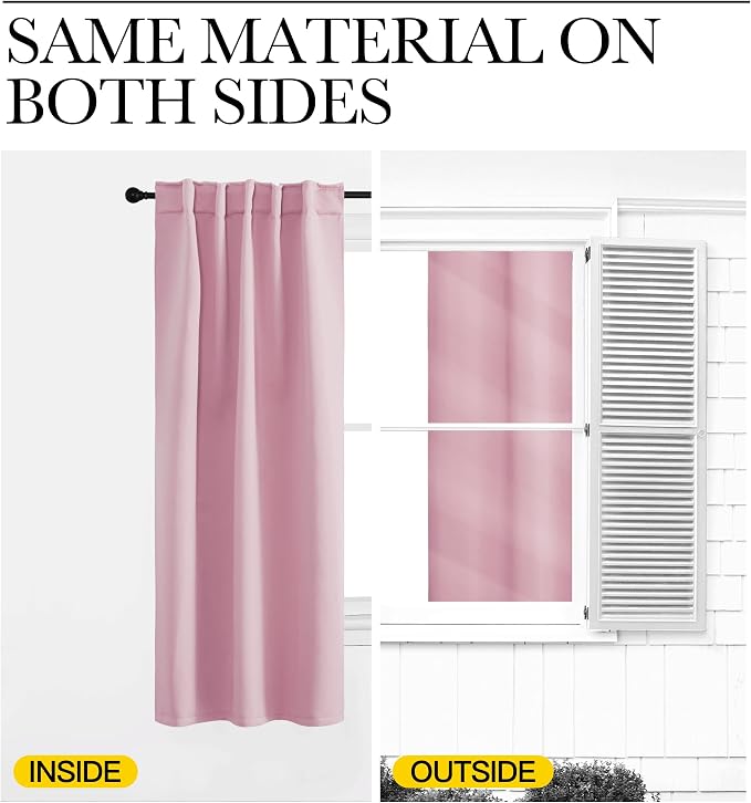 NICETOWN Vertical Blinds Window Curtain Panels - Image 6