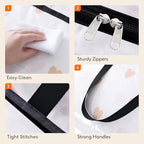 Lifewit 8 Pack Clear Clothes Storage Bags, 75L Plastic Blanket Storage Bag - Image 7