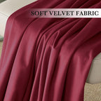 RYB HOME Velvet Curtains 108 inches Long, Extra Long High Ceiling Curtains | - Image 4