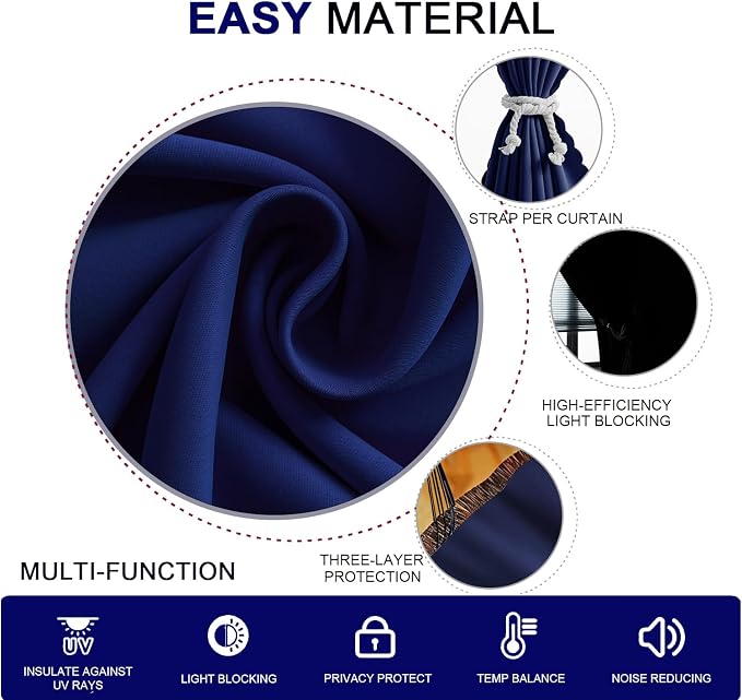 Blackout Curtains Adhesive - Image 5