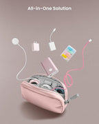 tomtoc Electronics Organizer Travel Case, Cable Organizer - Image 6
