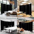 Room Divider 6 Panel-132''Wide Folding Privacy Screen, Large Partition Wall | - Image 7