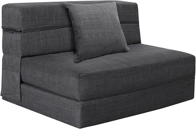 Nigoone Fold Sofa Bed Couch Twin Size by NIGOONE