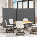 2 Panel Large Room Divider, Folding Privacy Screens - Image 6