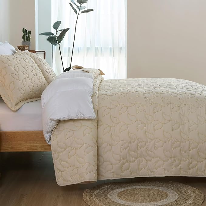 EVENHUG Quilt King Size Bedding Set - Image 4