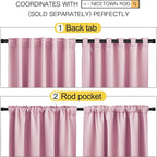 NICETOWN Vertical Blinds Window Curtain Panels - Image 3