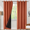 BGment Thermal Insulated 100% Blackout Curtains 84 Inch Length 2 Panels by BGment