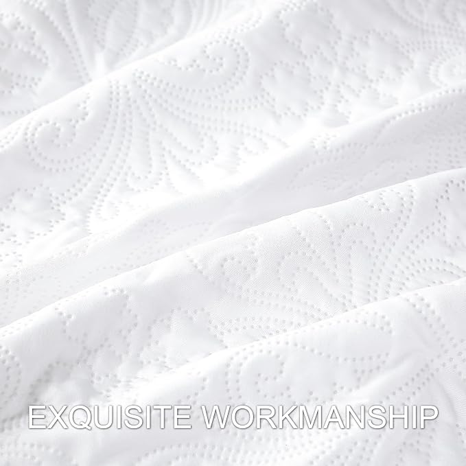 Hansleep White Quilt Queen Size - Image 5