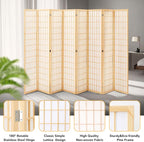 Room Divider Scree 8 Panel, 6Ft Folding Privacy Screen - Image 5