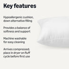 Amazon Basics Soft Supportive Long Body Pillow - Image 2