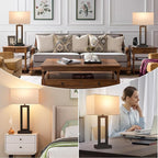 Seealle 22" Tall Living Room Lamps - Image 6