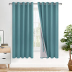 XWZO 100% Blackout Curtains by XWZO