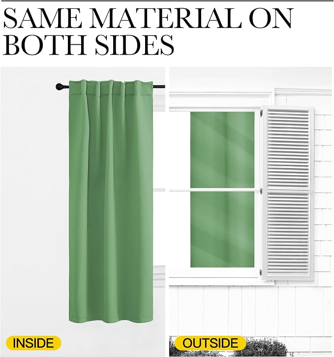 NICETOWN Vertical Blinds Window Curtain Panels - Image 6